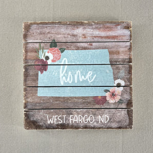 Home Wall Hanging - West Fargo