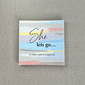 Mini Book - She Lets Go...