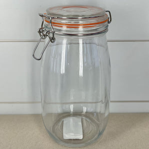 Resealable Canister - Glass