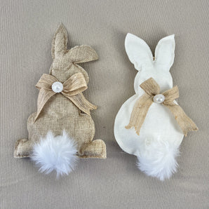 Bunny Ornament - Cream