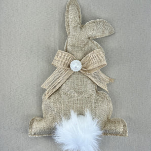 Bunny Ornament - Natural