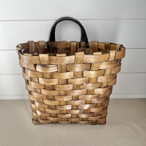 Woven Hanging Basket - Brown
