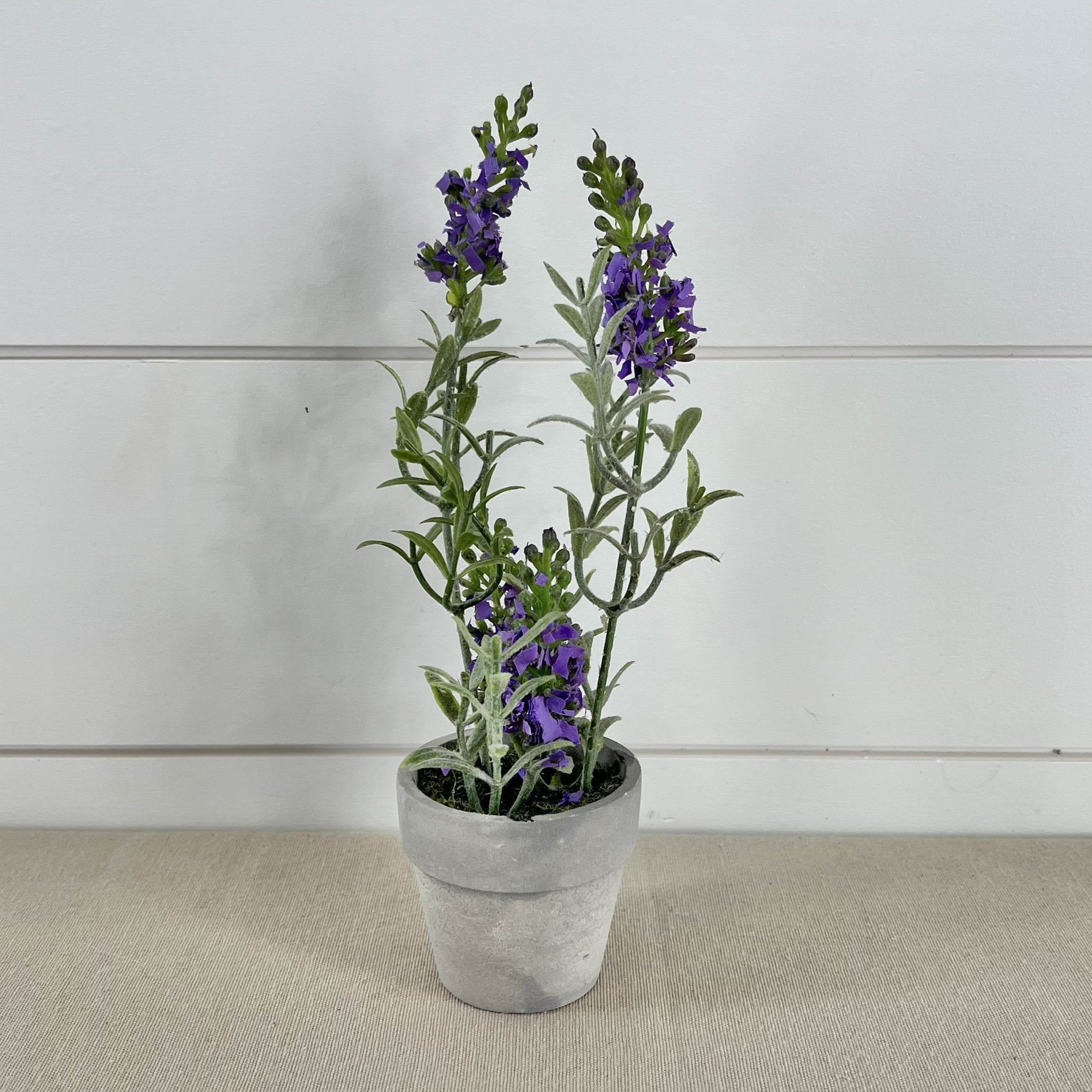 lavender faux plant Mini Potted Faux Plant