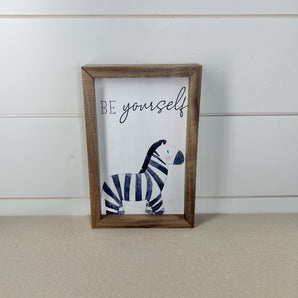Be Yourself Zebra