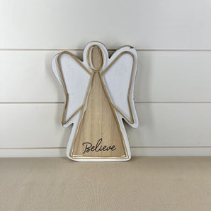Wood Tabletop Angel