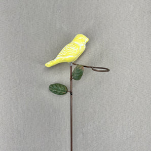 Rain Gauge - Yellow Bird