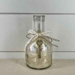 Glass Bottle with Key