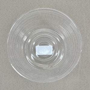 Deep Dish Plastic Saucer