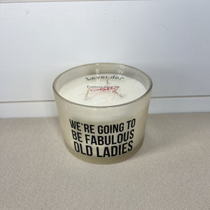 Witty Candle - We're Going to be Fabulous