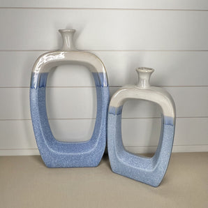 Vase - Blue & White