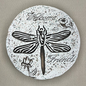 Cement Stepping Stone - Dragonfly