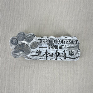 Dog Stone - Paw Prints