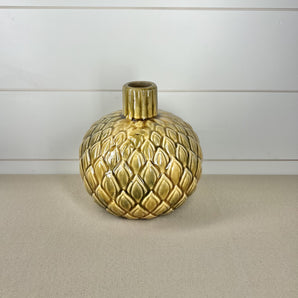 Ceramic Vase - Butterscotch