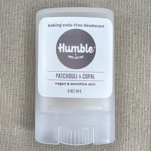 Humble Vegan Deodorant - Patchouli & Copal