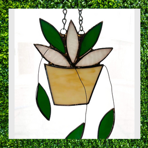 May 29 - Stained Glass Hanging Plant