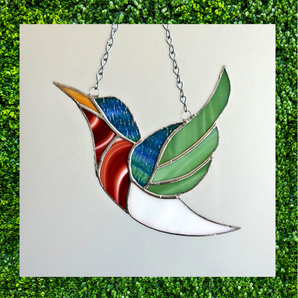 May 23 - Stained Glass Hummingbird
