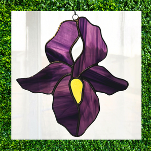 April 29 - Stained Glass Iris