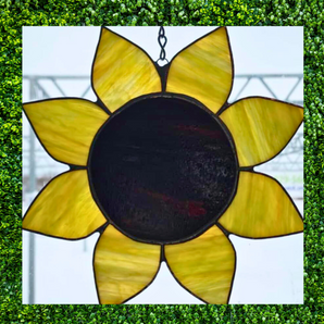 May 16 - Stained Glass Sunflower