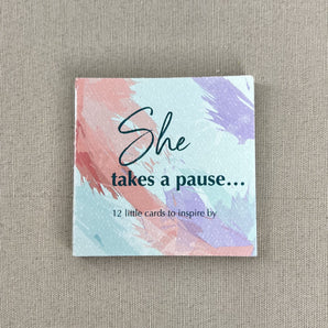 Mini Book - She Takes A Pause...