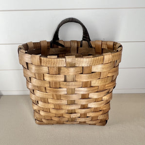 Woven Hanging Basket - Brown