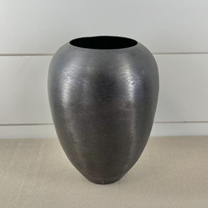 Vase - Brushed Black