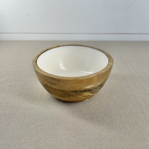 Wood Bowl - White