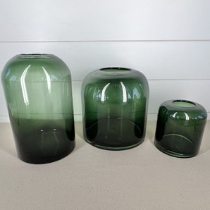 Vase - Green Transparent