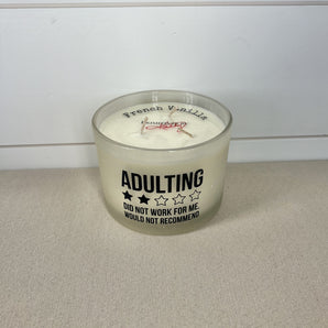 Witty Candle - Adulting 2 Stars