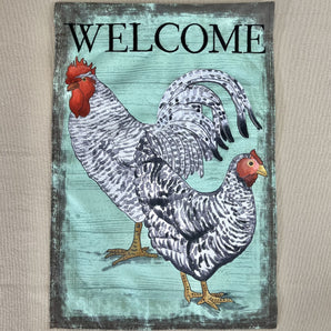 Flag - Welcome Rooster