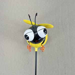 Funky Bumblebee Stake - Black & Yellow