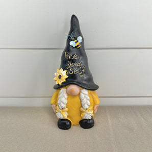 Resin Bee Gnome - Bee Yourself