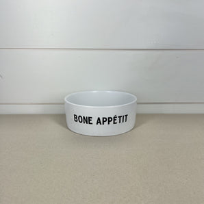 Ceramic Pet Bowl - Bone Appetit
