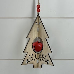 3D Ornament with Bell - Tree