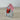 LED Metal House Ornament - Red