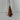 Wood Grain Tree Ornament - Brown