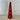 Knit Cone Tree with Buttons - Red