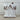 Table Decor - Glittered White