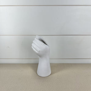 Handful Vase - White