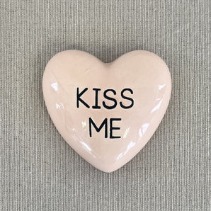 Tabletop Heart - Kiss Me