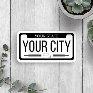 State Sticker Street Stickers - City State Vinyl – SheyWest
