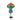 Fantasy Mushroom Solar Stake - Dragonfly