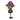 Fantasy Mushroom Solar Stake - Hummingbird