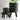 Modernized Pottery Quad Plant Stand