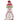 Crochet Rattle - Snowman