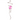 Wind Spinner Tail - Silver & Pink