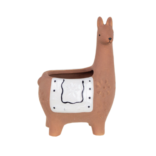 llama planter pot Terracotta Animal Planter