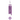 Zen Crystal Wind Chime - Purple